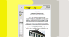 Desktop Screenshot of garagezurpost.ch